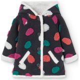 Boboli - Fantasy - Jas - Donkergrijs - Veelkleurig - 12 maanden