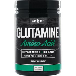 Onnit - Glutamine - Amino Acid - Supports Muscle + Gut Health - 300 gram - 60 porties