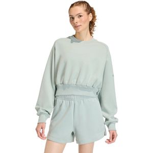 adidas Sportswear Soft Lux-sweatshirt met losse pasvorm - Dames - Groen