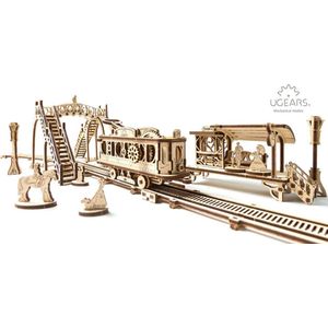 Ugears Houten Modelbouw - Tramlijn