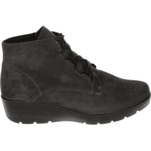 Semler J76353 - VeterlaarzenHoge sneakersDames sneakersDames veterschoenenHalf-hoge schoenen - Kleur: Grijs - Maat: 35.5