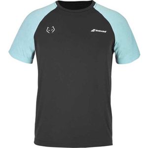 Babolat - T-Shirt - Juan Lebron - Zwart/Blauw - Maat S