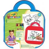 Crayola - Mini Kids - Hobbypakket - Afwasbare Dry-Erase Activiteiten Mat - Kunst & Knutselset Voor Kinderen