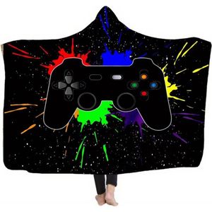 Hoodie Deken Met Mouwen - Onesie - Plaid - Fleece Blanket - Knuffeldeken - Dames - Heren - Volwassenen - Gaming
