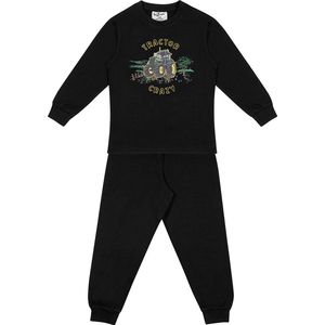 Fun2Wear - Pyjama Tractor Crazy - Zwart - Maat 110/116 -