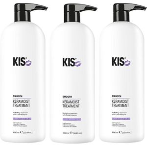 KIS - Kappers KeraMoist Treatment - voordeelverpakking - 6 x 1000 ml - Conditioner