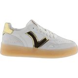 Victoria - Seúl - Sneakers - Leer en Suède Effect - Dames