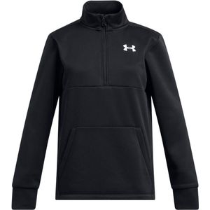 Under Armour - Armour Fleece 1/2 Zip-Bf - Longsleeve - Zwart