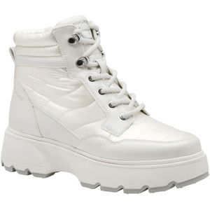 Tamaris - Essentials WL Lace Boot - Enkellaarsje - Wit