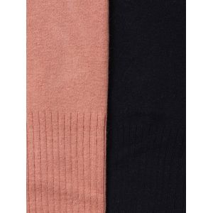 Set met 2 Paar Maillots - Nachtblauw - Geribd Tricot