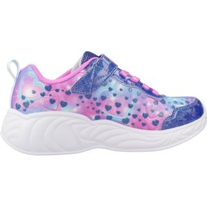 Skechers - UNICORN DREAMS - Sneakers - Navy/multicolour - Dierenprint