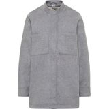 DreiMaster - Tussenjas - Grijs Gemêleerd - Wolmix