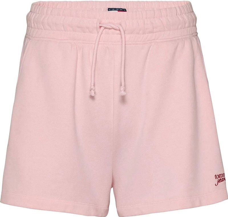 Tommy Jeans - Script - Korte Broek - Grijs - 100% Regeneratief Katoen