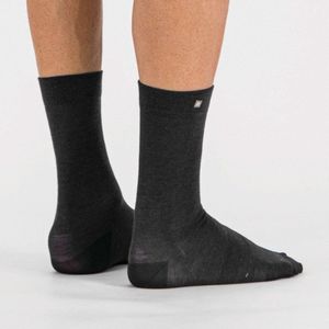 Sportful fietssokken winter Heren zwart - MATCHY WOOL SOCKS BLACK - XXL 44/47