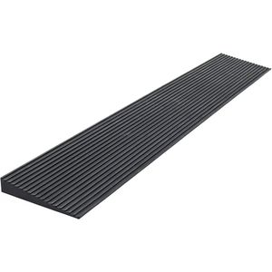 Deurdrempel voor rolstoel en rollator - 15 mm hoogte, rubber, antislip, op maat te snijden