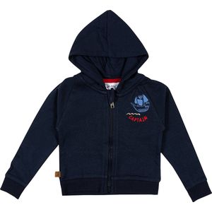 Frogs and Dogs - Jongens vest - Navy - maat 50/56