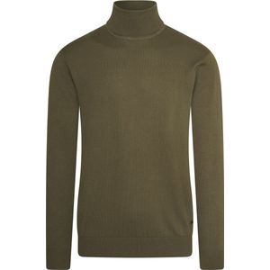 Cappuccino Italia - Heren Sweaters Coltrui Army - Groen - Maat S