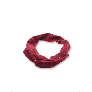 Duurzaam cadeau - Flexibele haarband - Haarband IJzerdraad - Bordeaux rood goud - 90 cm