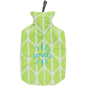 Warmwaterkruik 2,0 L met Overtrek - Groen