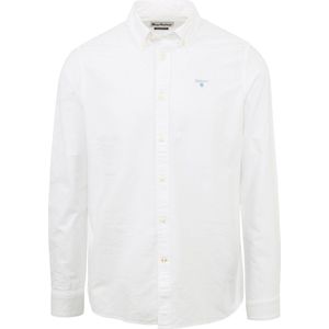 Barbour - Oxtown Overhemd Wit - Heren - Maat XL - Modern-fit