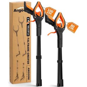 Haalbare Afvaltang voor Senioren en Kinderen - Telescopische Grijper met Magnetische Punt