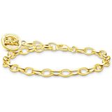 Thomas Sabo - Armband - Gerecycled Zilver - Verguld - 17 cm