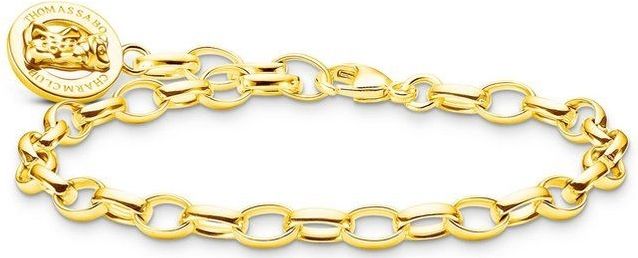 Thomas Sabo - Armband - Gerecycled Zilver - Verguld - 17 cm