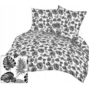 Kora Beddengoed Set 160x200cm met Bladeren en Knopen
