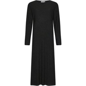 Pastunette Premium - Lounge Jurk - Viscose/Polyester - Donkergrijs - Maat 38