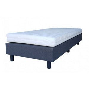 Nessa® - 70x190 - Boxspring Furkan - Crème - Beige - Inclusief Pocketvering Matras