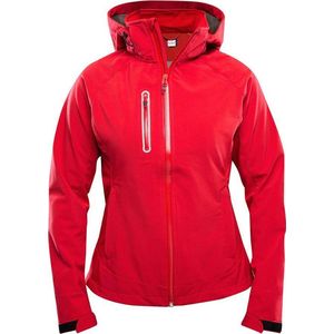 Clique Milford Softshell Ladies Red maat XL