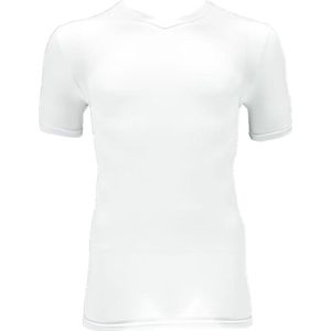 Apollo Heren T-shirt Bamboo Basic V-hals Wit XXL 2 stuks