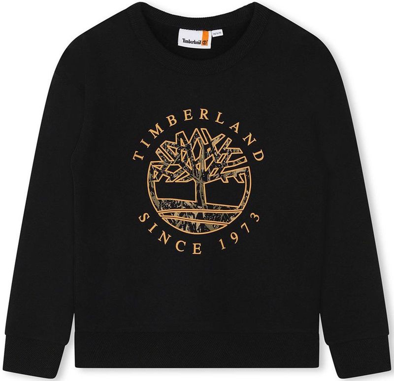 Timberland - T60319 - Sweatshirt - Zwart - 10 Years Jongens