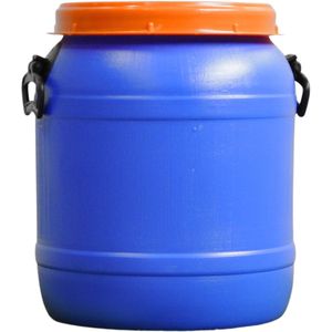 BOOXIES® Voerton 50 Liter - Blauw - Geschikt voor Voedselopslag