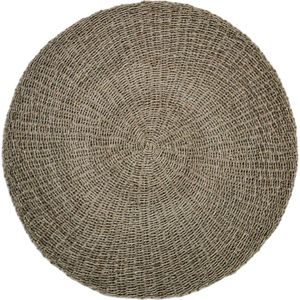 HSM Collection Vloerkleed - ø150 cm - raffia/zeegras - naturel