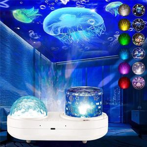 Zennova - Sterren Projector- Galaxy Projector - Nachtlampje Kinderen- Sterrenhemel- Magische Oceaan Voorstellingen- Sterrenhemel Projector - Sterrenprojector