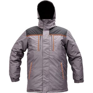 Cerva Cremorne winterjas / winterparka grijs maat L