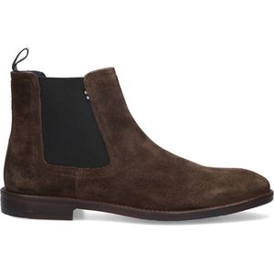 McGregor Heren Boots - Grijs - Chelsea Boots - Suède - Elastiek