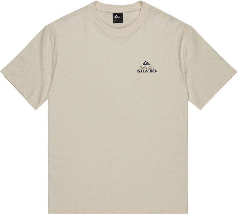 Quiksilver - Cl Soul Maze - T-shirt - Beige - Korte Mouwen