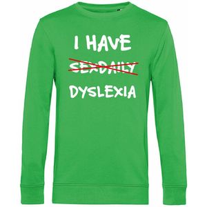 7431 - Sweater - Dyslexia-Apple Green-S