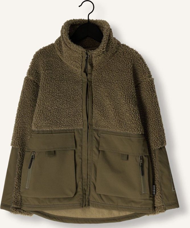 Molo Utha Jassen Jongens - Winterjas - Khaki - Maat 116