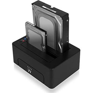 Dual Docking Station met Kloneringsfunctie voor 2,5 en 3,5 inch SATA Harde Schijven
