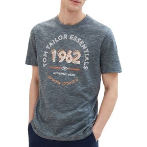 TOM TAILOR printed t-shirt Heren T-shirt - Maat XL