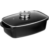 Braadslede - Rood - RVS