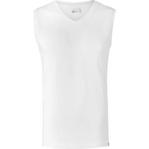 SCHIESSER Long Life Cotton tanktop (1-pack) - V-hals - wit - Maat: M