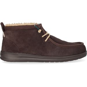 HEYDUDE - Wally Mid GripR Warmth - Instappers - Mole Brown