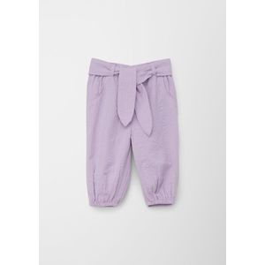 s.Oliver - Broek - Katoen - Crêpestructuur