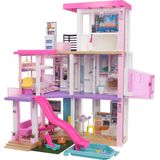 Barbie Droomhuis - Barbie huis - 3 verdiepingen met licht en geluid - 109 x 104 cm - Barbie Dreamhouse