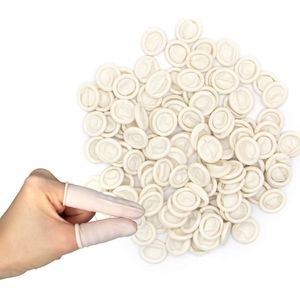 EXCITAT 100 stuks - Vingercondooms - Wegwerpbaar - Waterdicht - Geschikt voor het reinigen, verven en verfraaien van sieraden