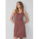 QS - Jurk - Lila - Jersey - Mouwloos - Knielengte